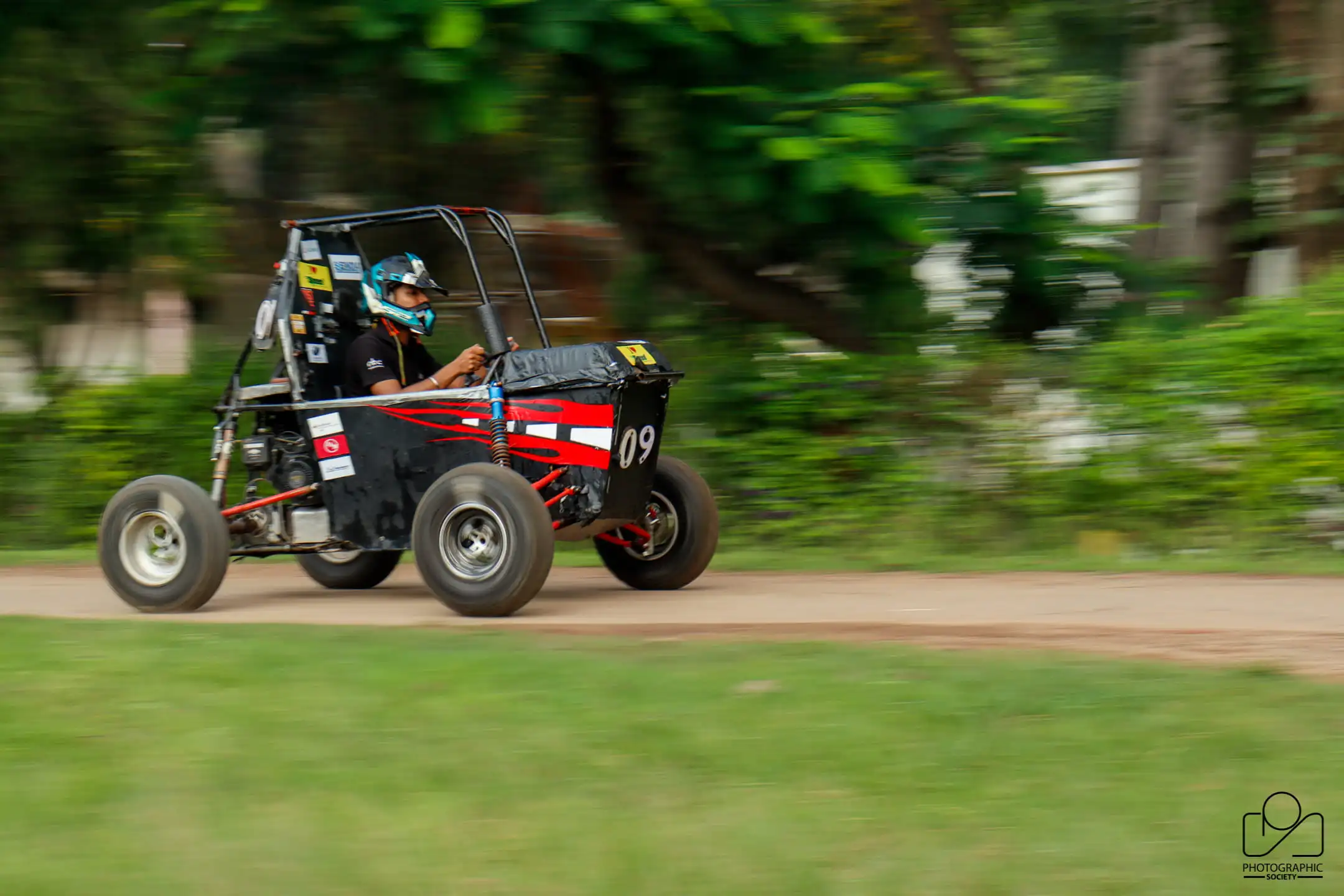 Team Firebolt testing and driving its ATV at BIT Mesra Ranchi campus