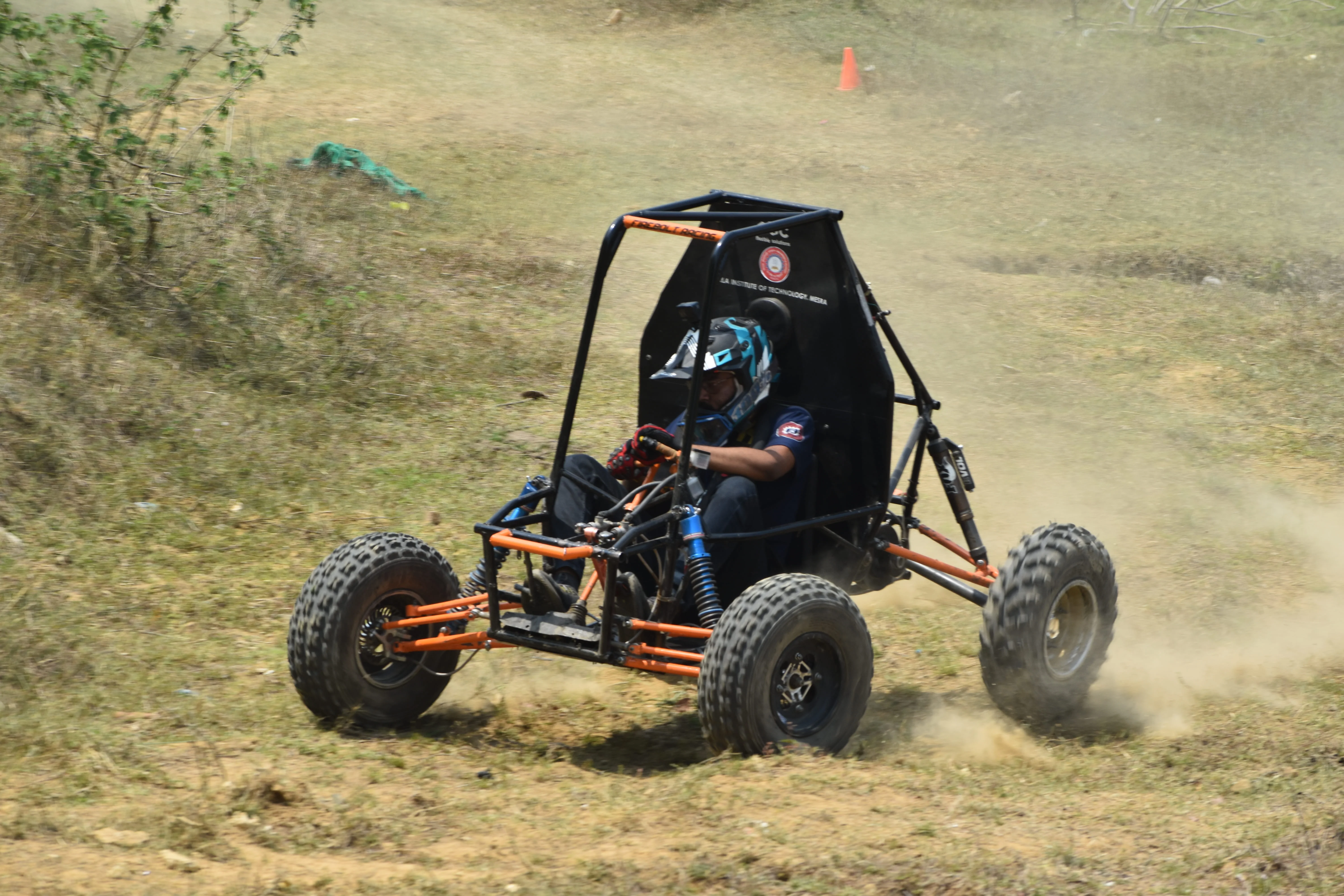 High performance of the ATV on the field